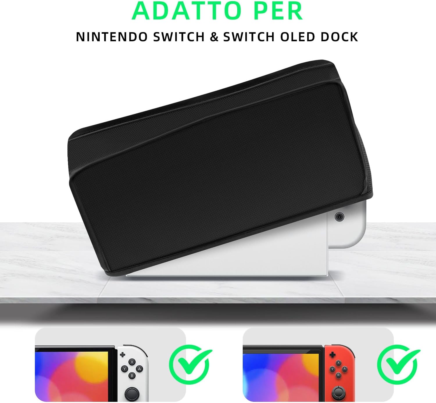 Detalle 2 de Mcbazel NS Switch Copertura antipolvere 365 giorni