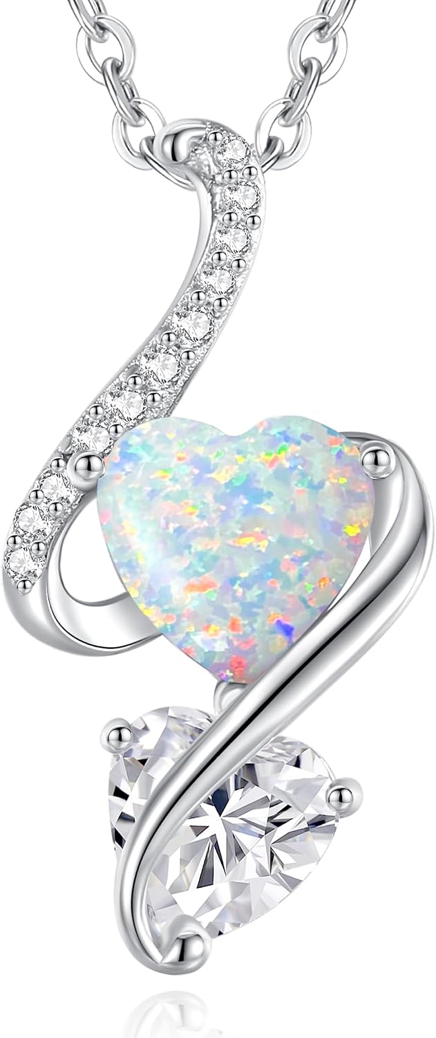 Detalle de LOUISA SECRET Opal Halskette Infinity