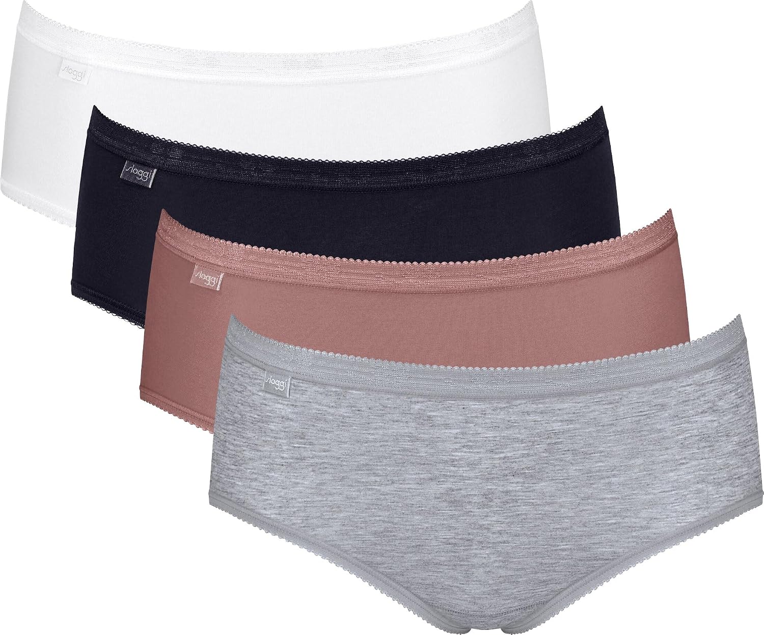 Thumbnail 6 de Sloggi Basic+ Midi Lot de 4 : slips confortables en microfibre pour le quotidien