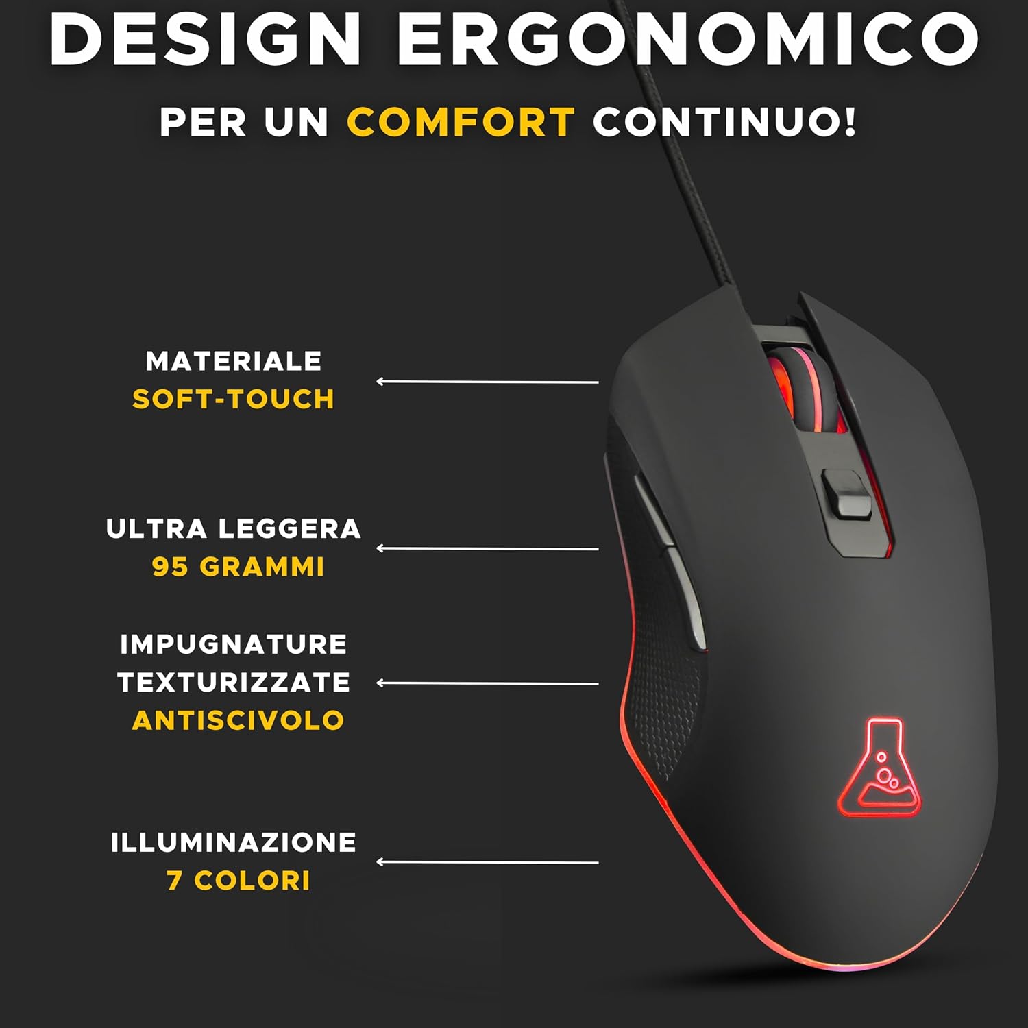 Thumbnail 2 de The G-Lab Kult Helium Pro mouse gaming