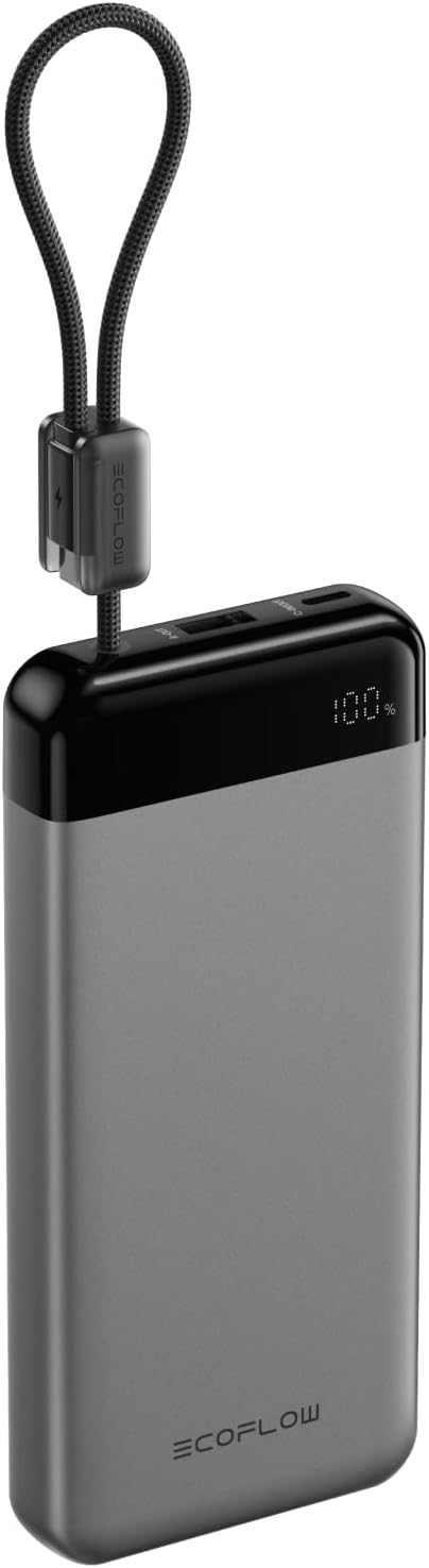 Imagen de EcoFlow RAPID Powerbank 20000mAh with 45W PPS and Integrated Retractable USB-C Cable en OfertitasTOP