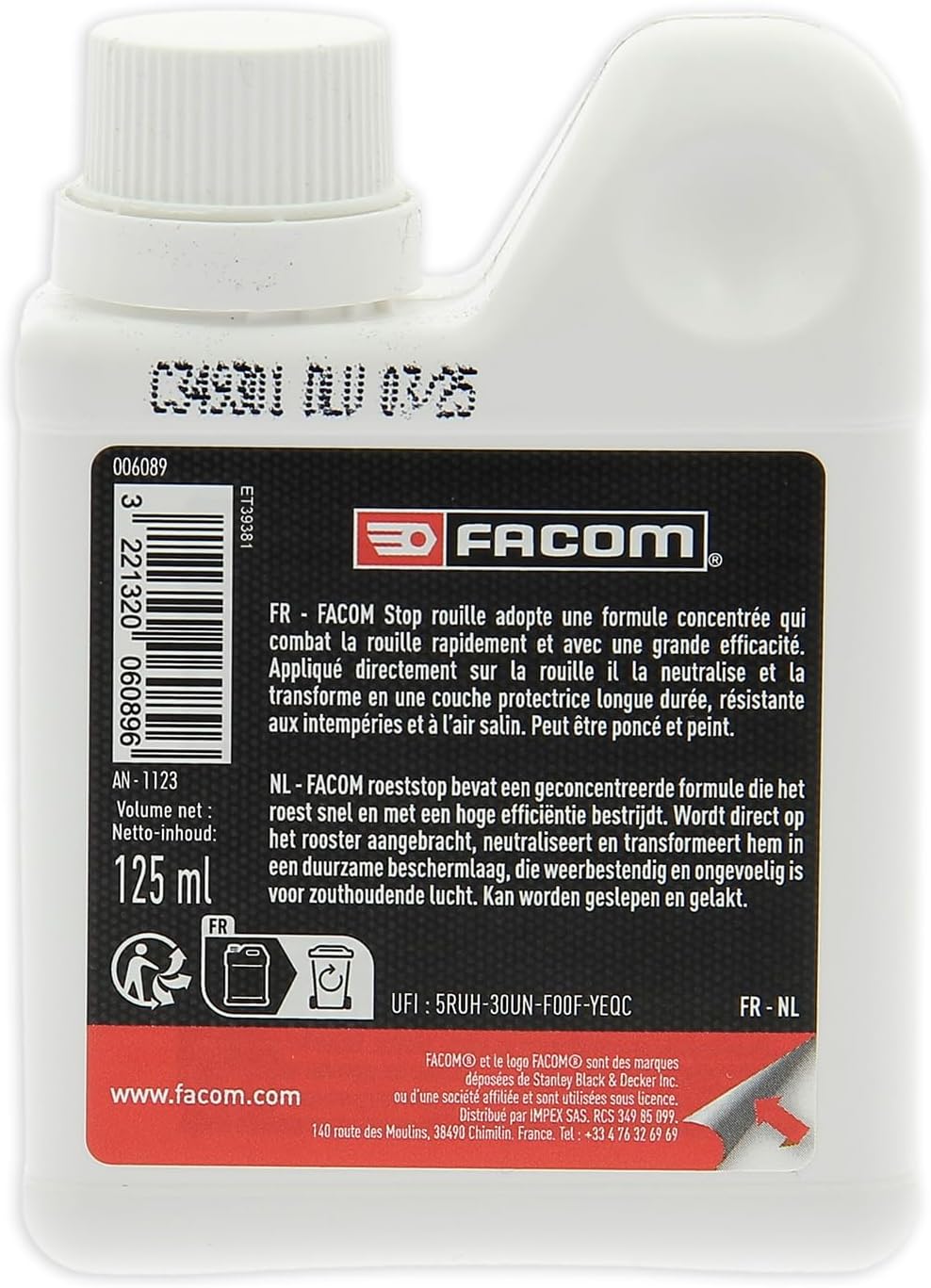 Thumbnail 5 de Facom 006089 Stop-Rouille 125 ml — Neutralise la rouille et protège durablement