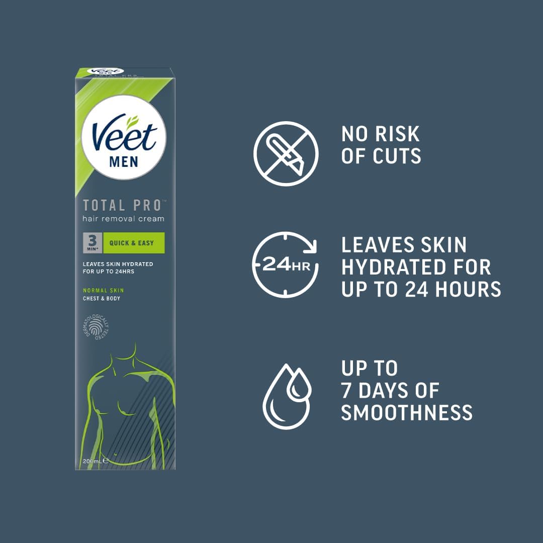 Thumbnail 2 de Veet for Men Hair Removal Gel Cream 200 ml