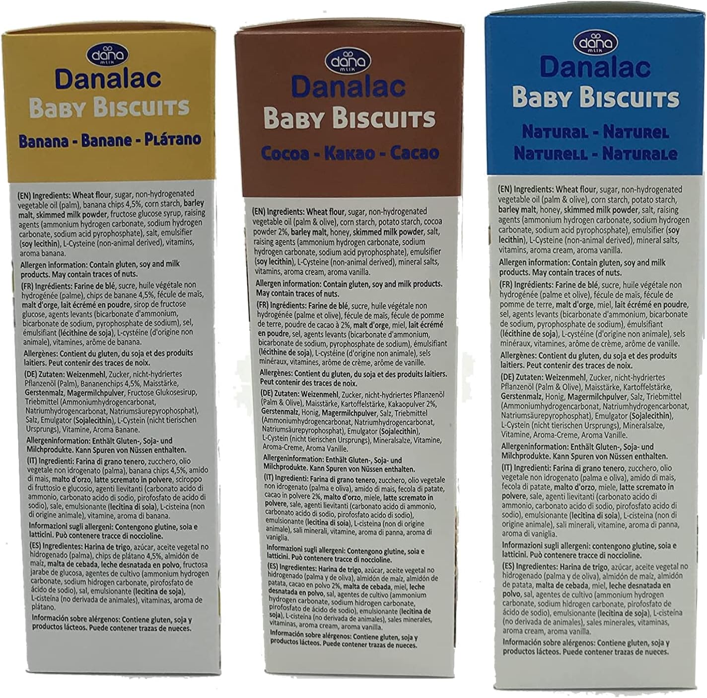 Thumbnail 4 de DANALAC Galletas bebé paquete 6 x 120 g 🍪