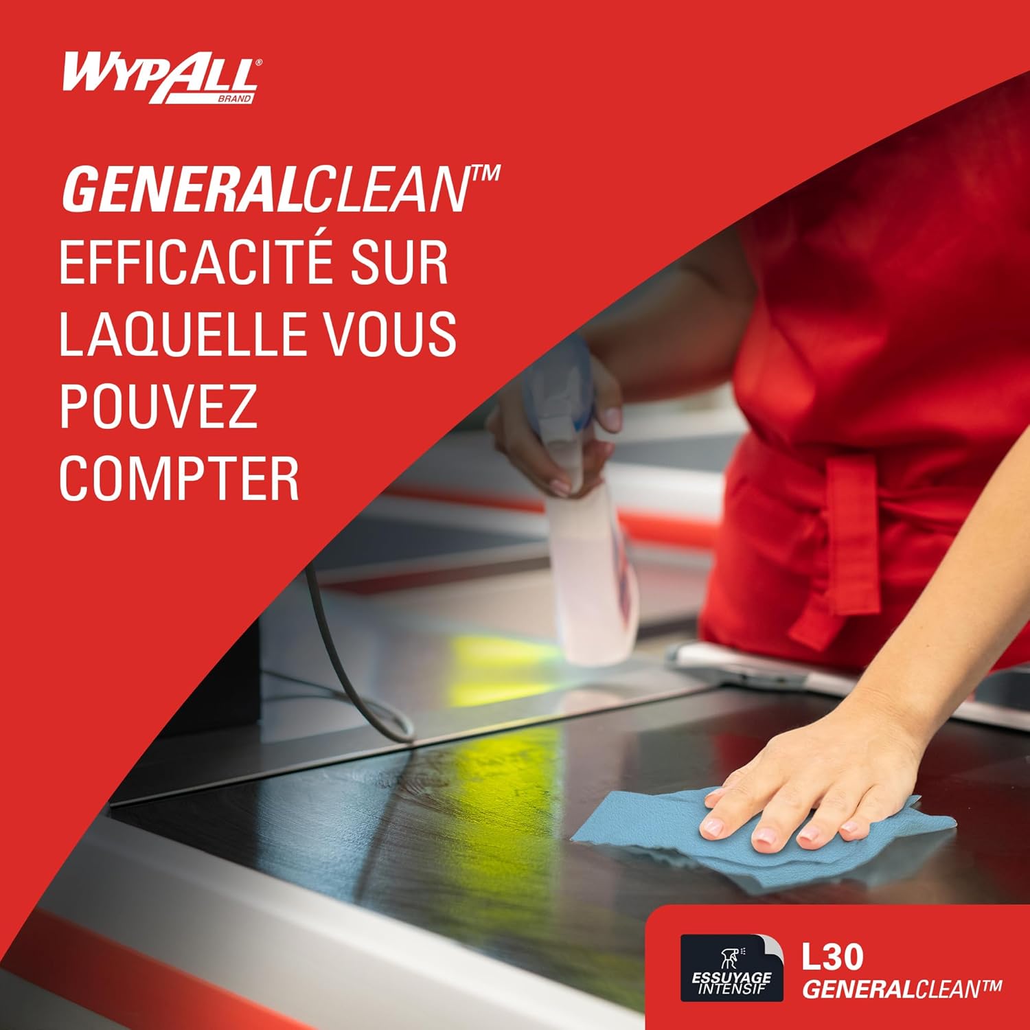 Detalle 2 de WypAll L30 7426 3 plis