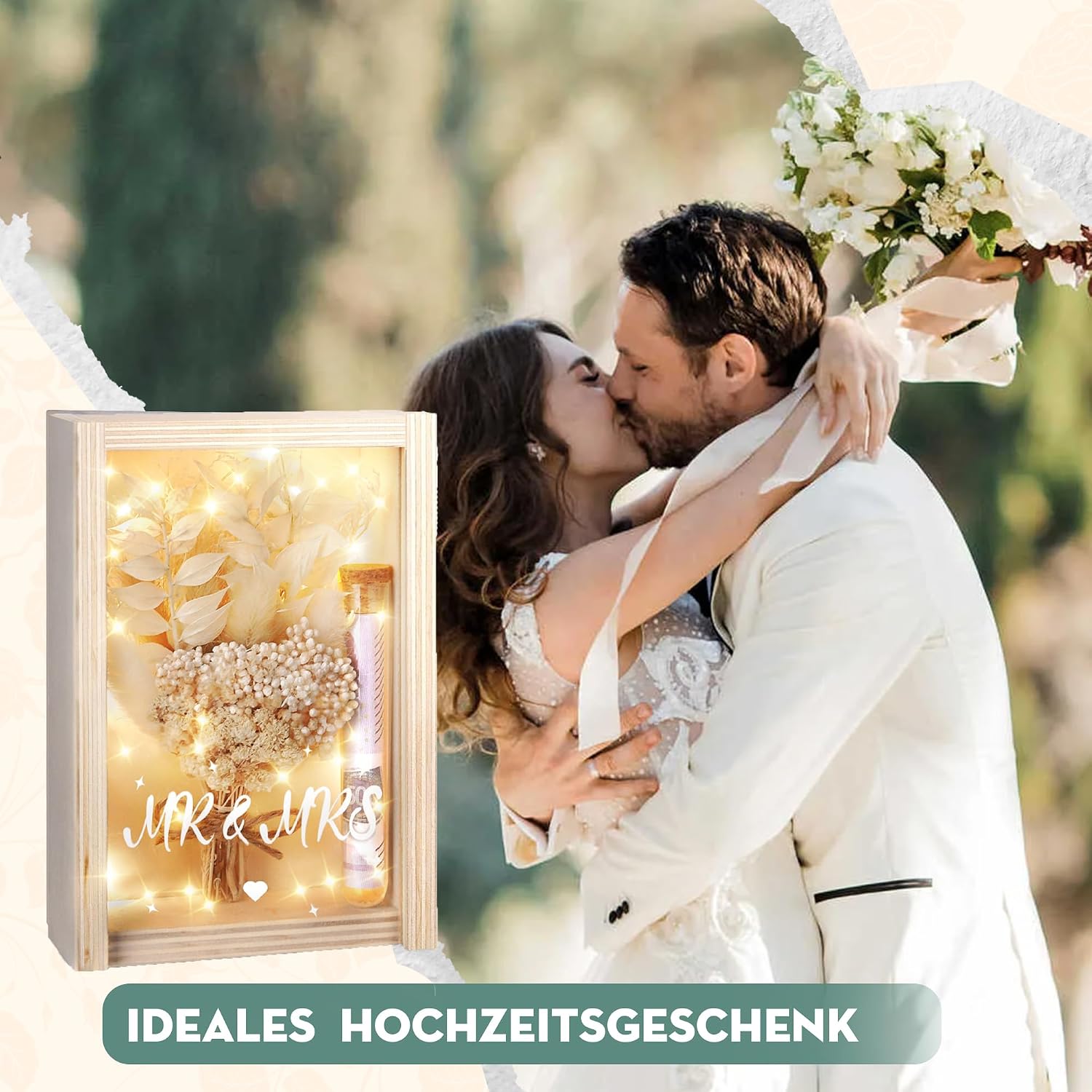 Thumbnail 6 de Charfia Geldgeschenk zur Hochzeit mit 16 cm