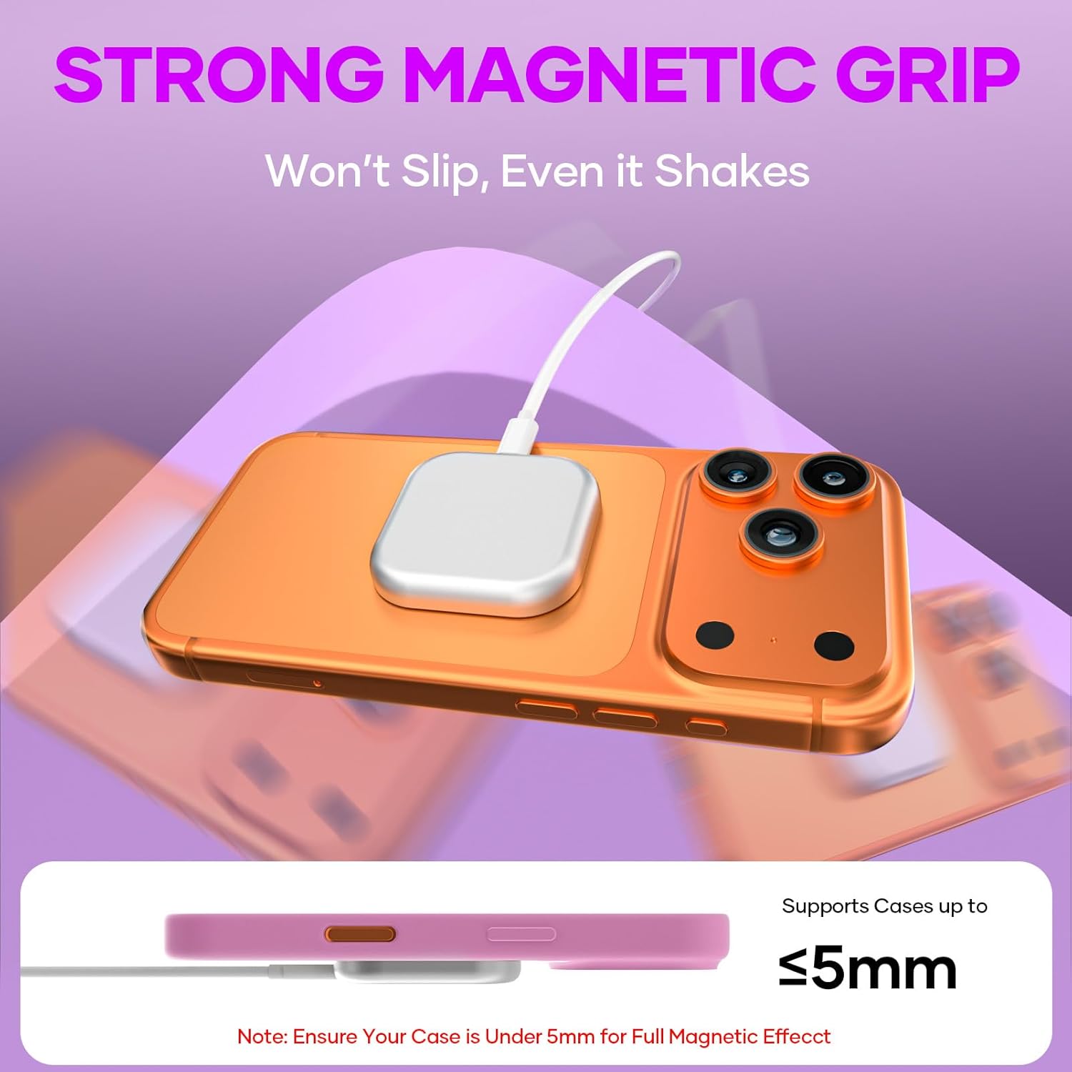 Thumbnail 3 de Magnetic Wireless Charger MagSafe for iPhone