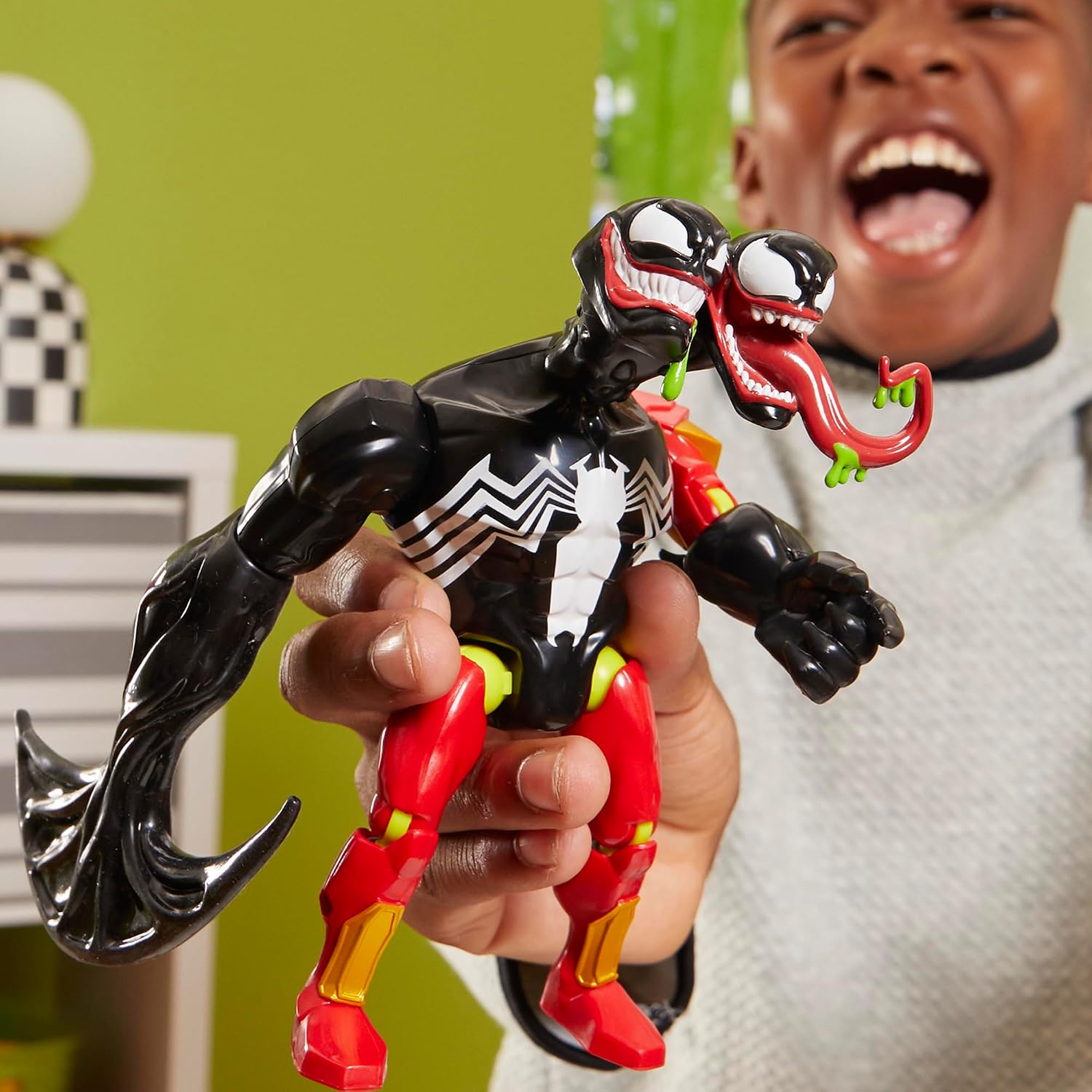 Detalle de MixMashers Marvel Spider-Man figurine Venom Deluxe à combiner