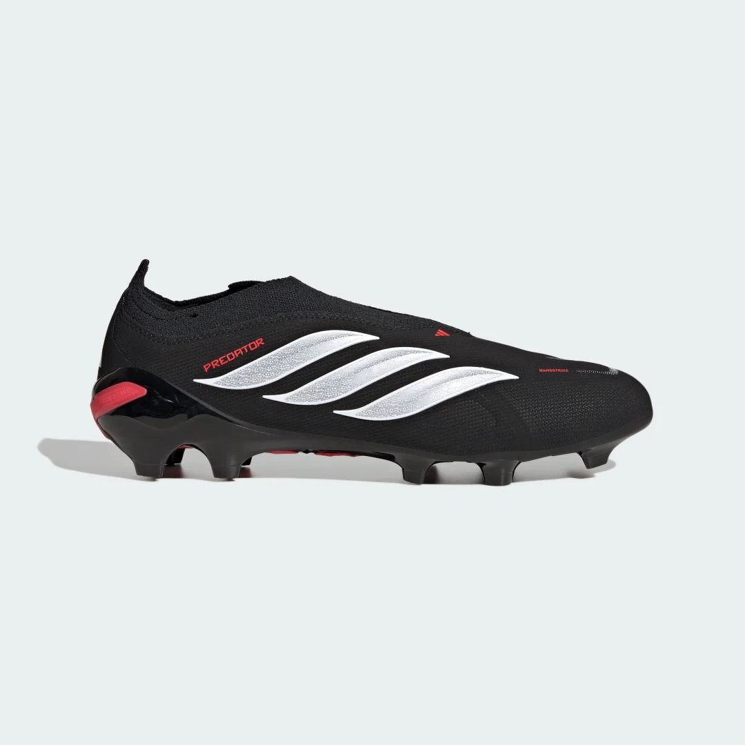 Detalle de Bota de fútbol sin cordones Predator League para césped natural seco de Adidas
