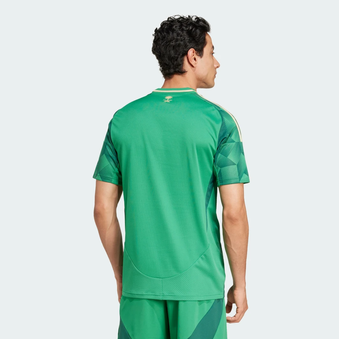 Detalle 2 de Camiseta primera equipación Arabia Saudí 24 de Adidas – verde