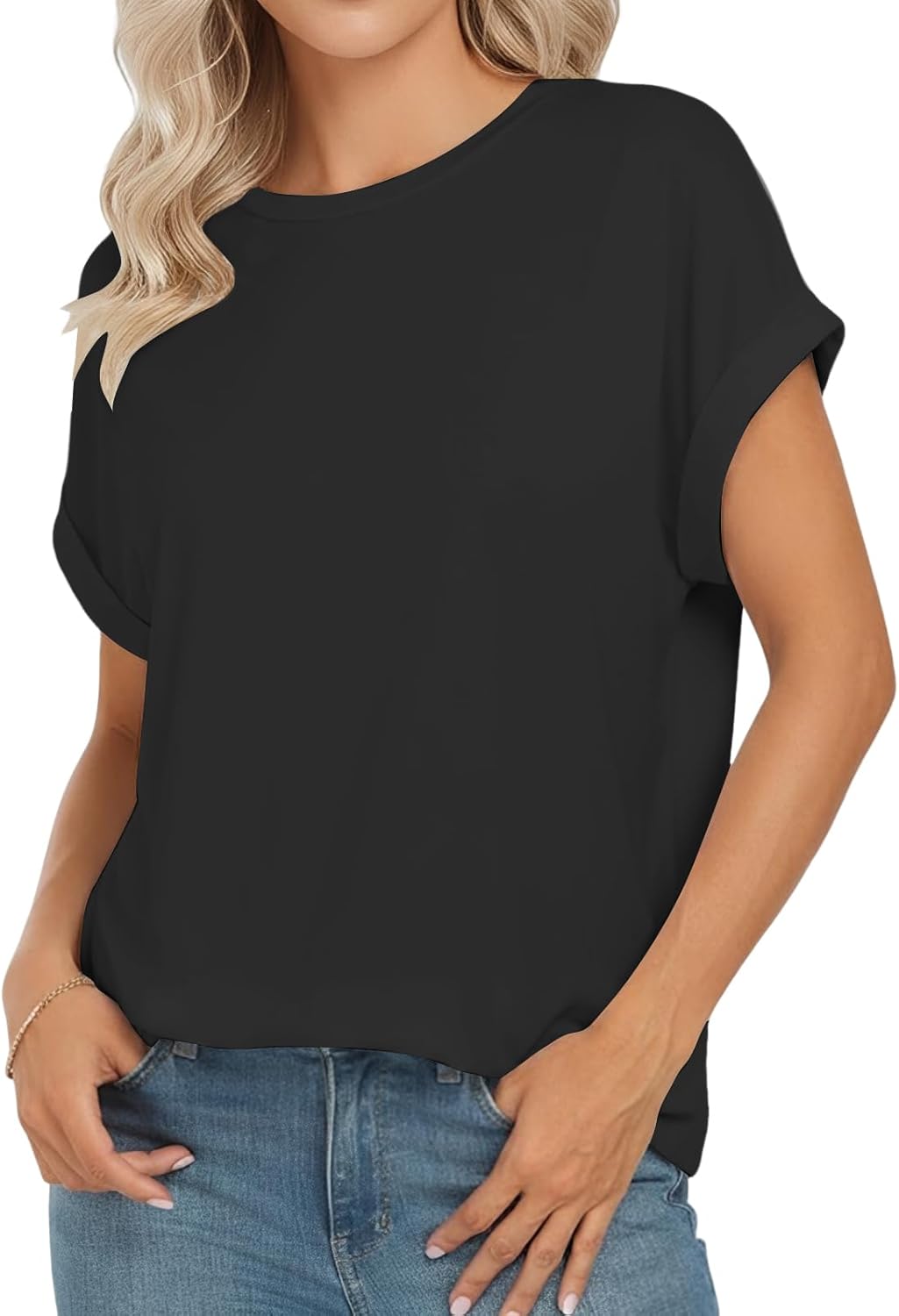 Detalle 1 de Cuptacc T-Shirt Oversize Rundhalsausschnitt