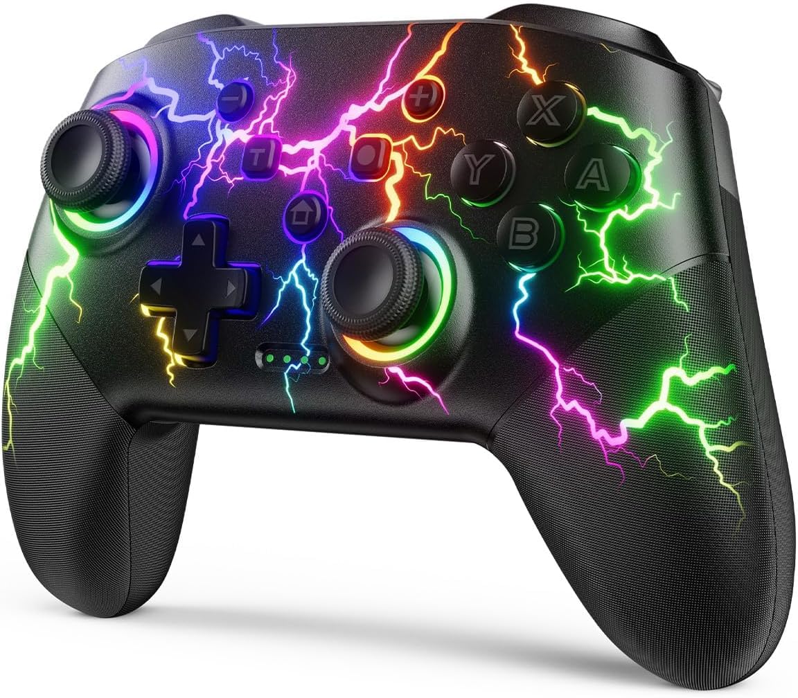 Detalle de VOYEE Switch Pro Controller 1000mAh