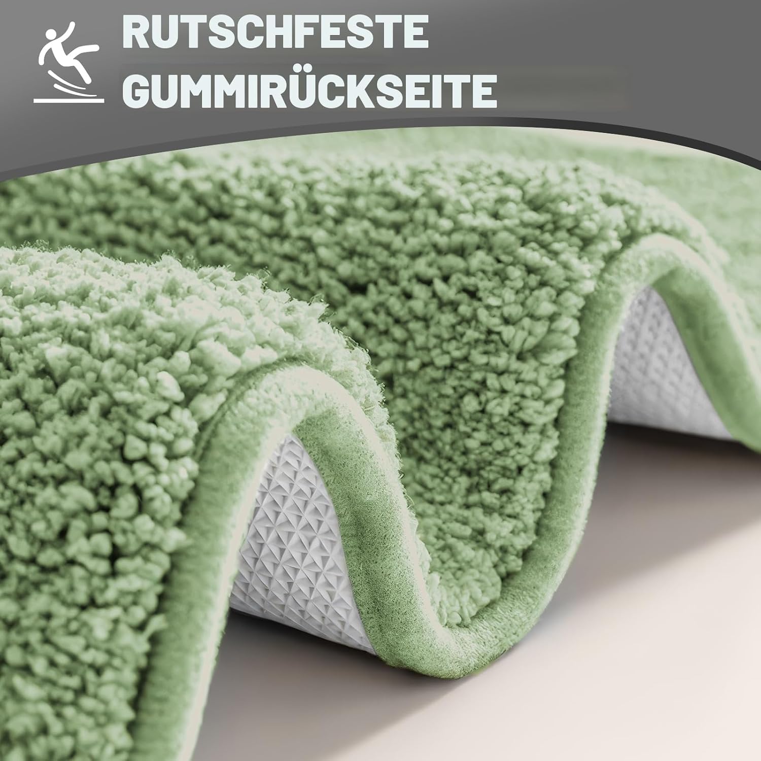 Thumbnail 3 de wyewye Mikrofaser-Badematte 40 x 60 cm