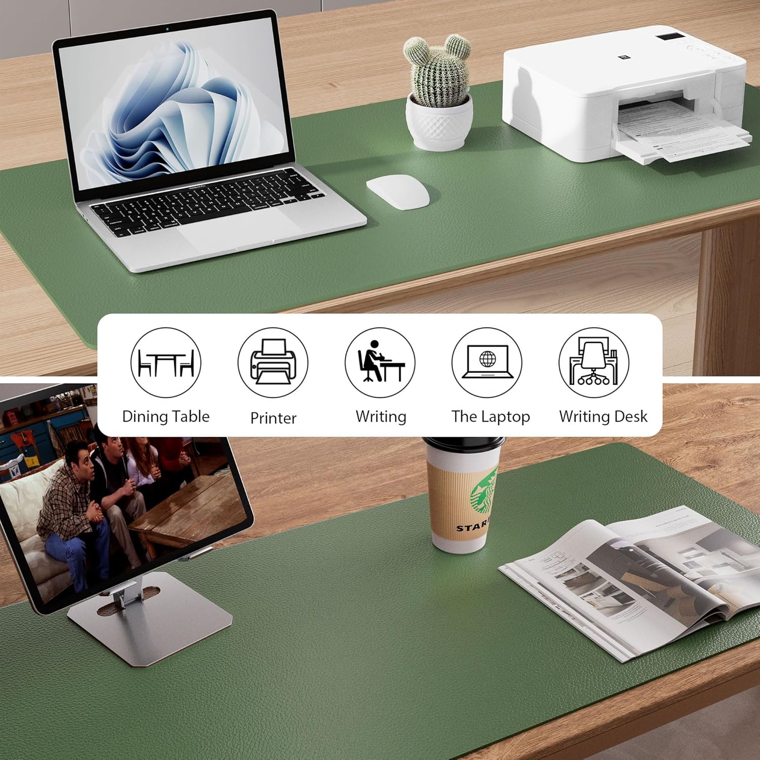 Thumbnail 5 de Aothia Schreibtischunterlage 80×40 cm ⌨️