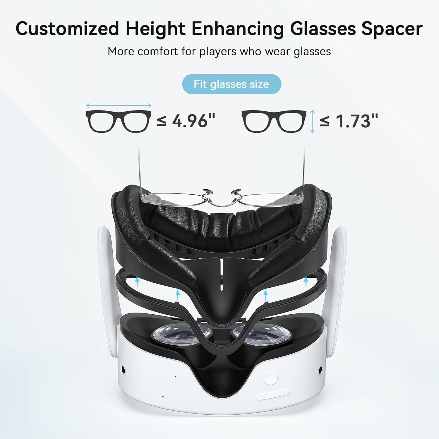 Thumbnail 5 de AMVR Facial Interface Face Pad Cover for Quest 3S