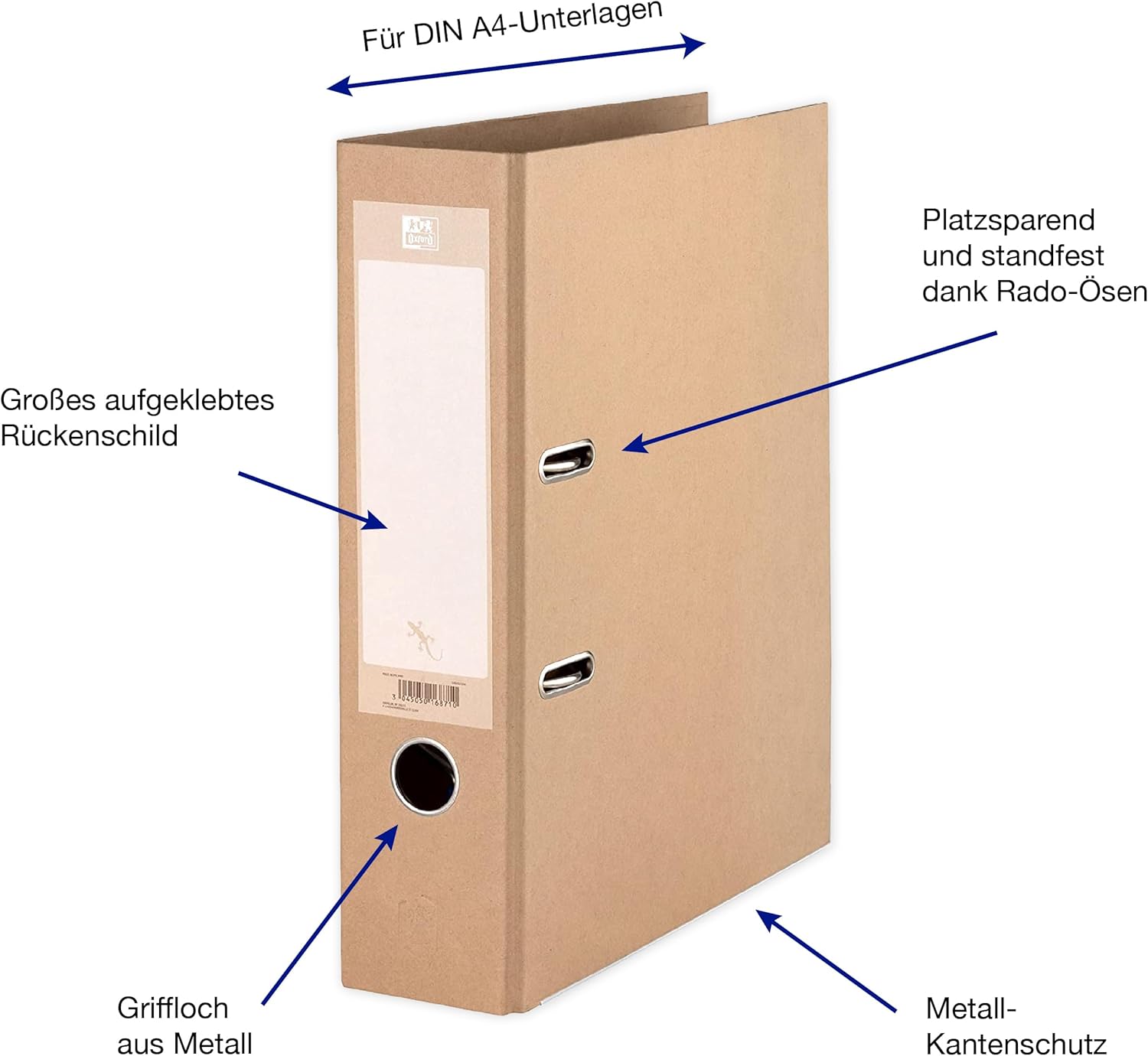 Thumbnail 1 de Oxford Ordner A4 8 cm 📁