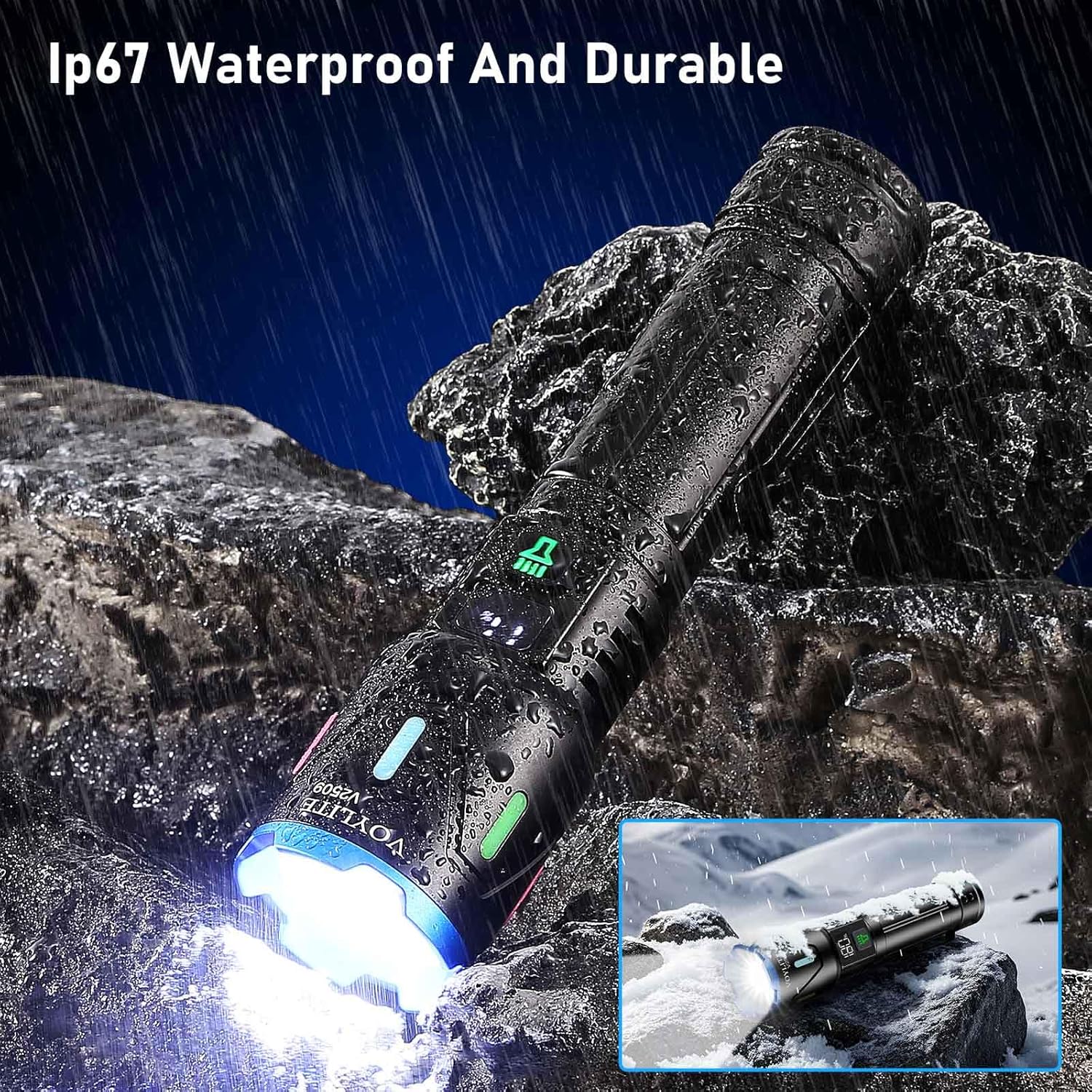 Thumbnail 6 de Voylite Torches LED Super Bright 500000 Lumen Rechargeable