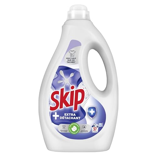 Detalle 2 de Skip Lessive Liquide Tout en 1 Extra Détachant – 80 Lavages