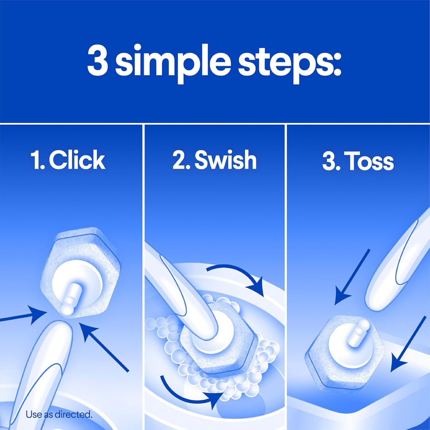 Thumbnail 3 de Clorox 03191CT Toilet Wand Disposable Cleaning Kit: Handle, Caddy & Refills (Case of 6)