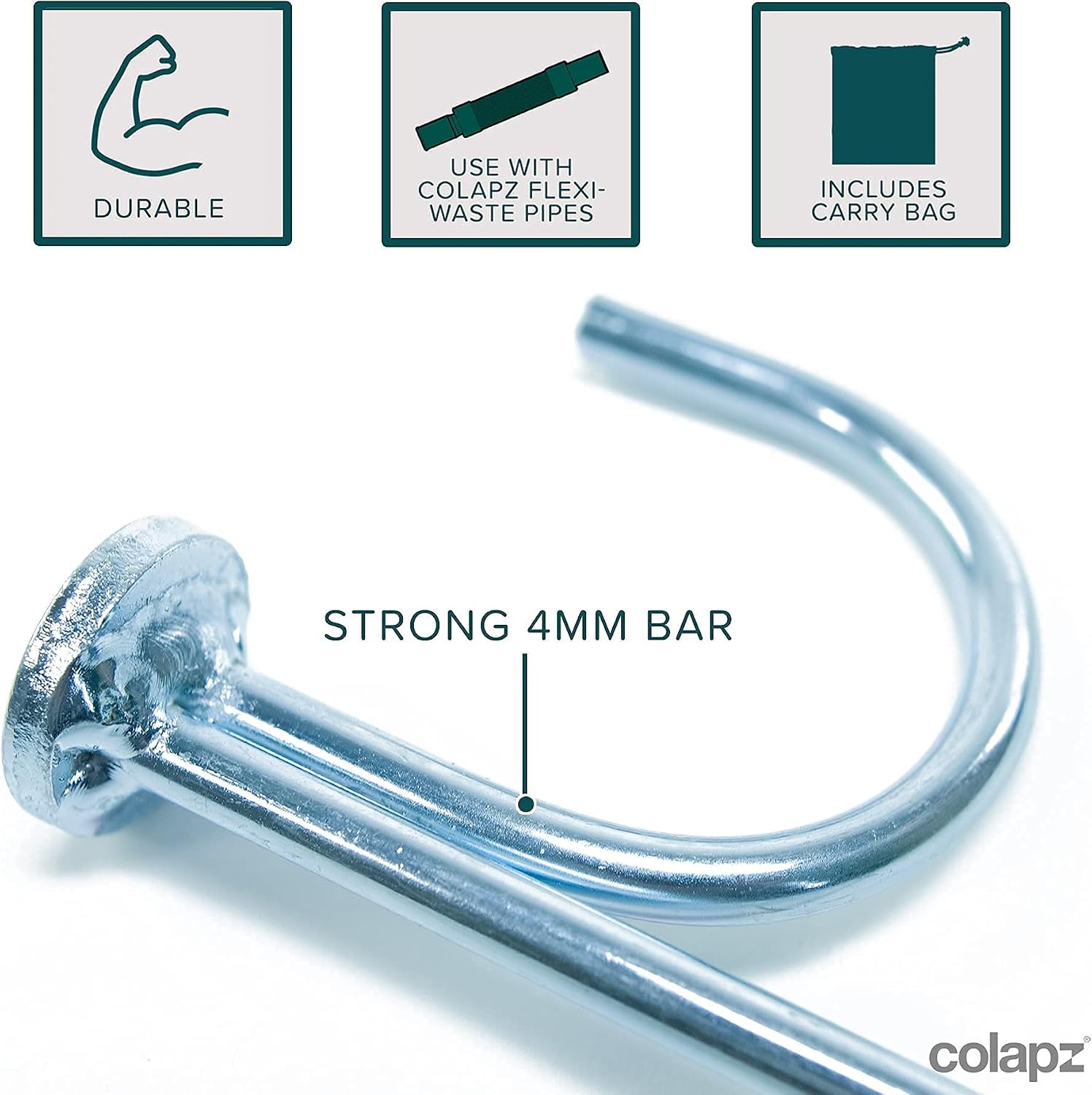 Detalle 2 de Colapz Caravan Accessories 10 rock pegs