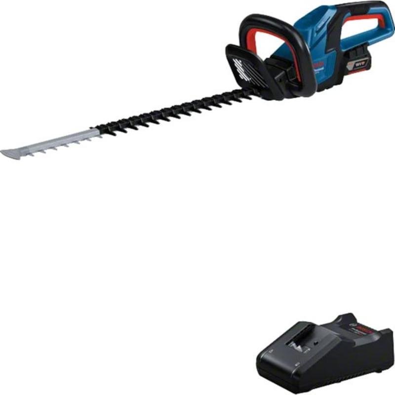 Cortasetos Bosch GHE 18V-60 inalámbrico: potencia y libertad para setos medianos