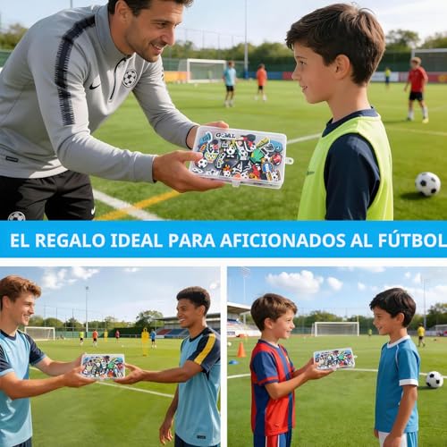 Thumbnail 5 de HOWAB 42 Piezas Pins para Crocs de Fútbol – Adornos de PVC para tus zapatos y accesorios