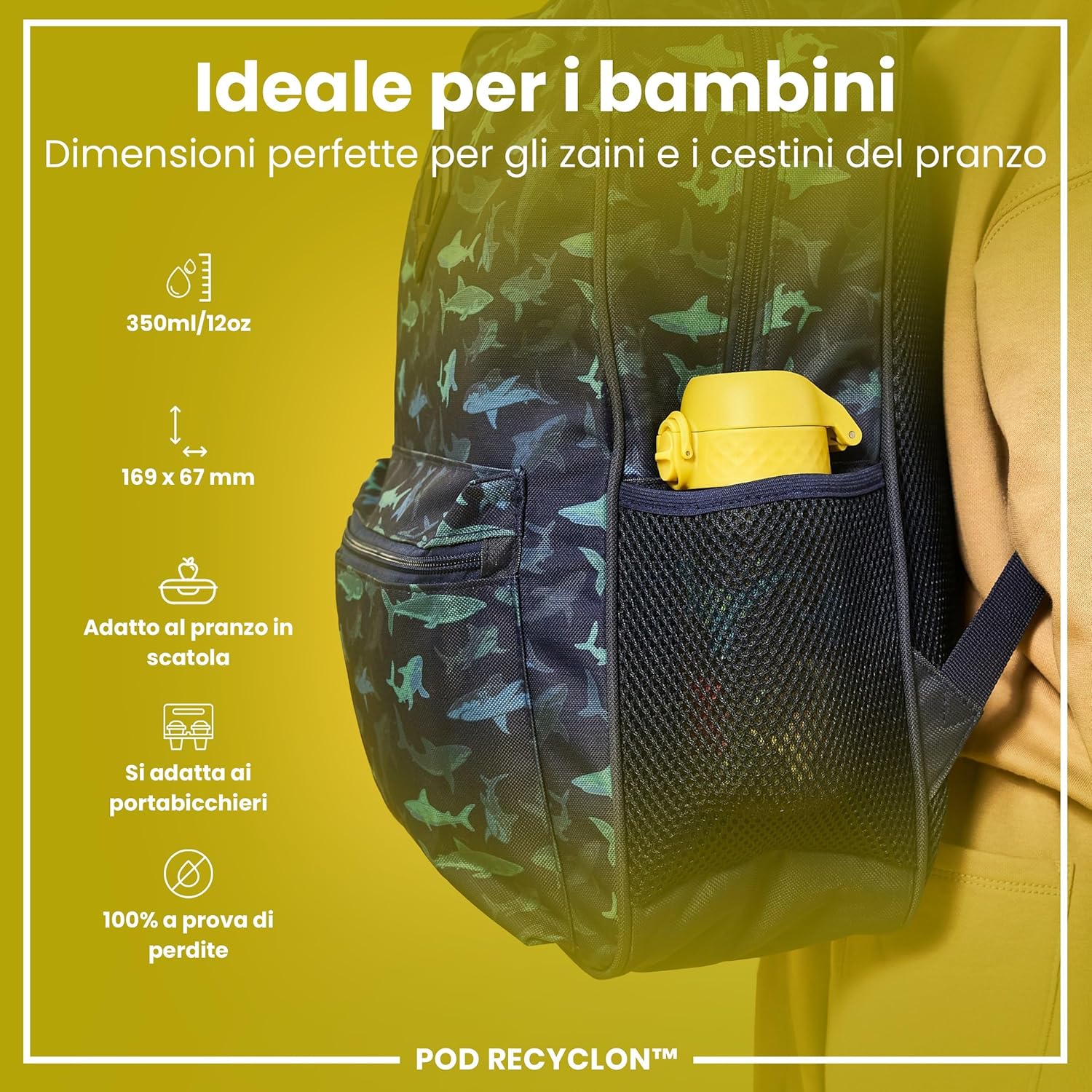 Detalle de Ion8 Borraccia 350 ml