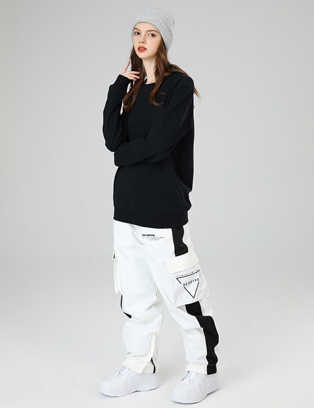 Detalle de HOUZONIY Skihose Wasserdicht für Damen & Herren