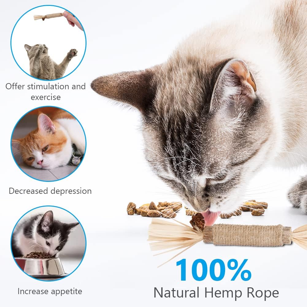 Thumbnail 2 de vsshe Catnip Jouets Souris 8 pcs 🐱