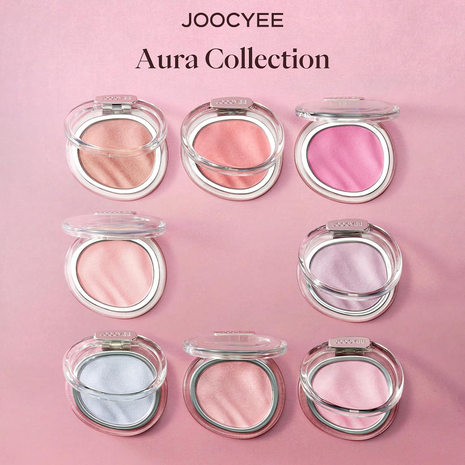 Thumbnail 6 de JOOCYEE AURA Glazed Blush Highlighter: Veil Nude, Dewy Finish