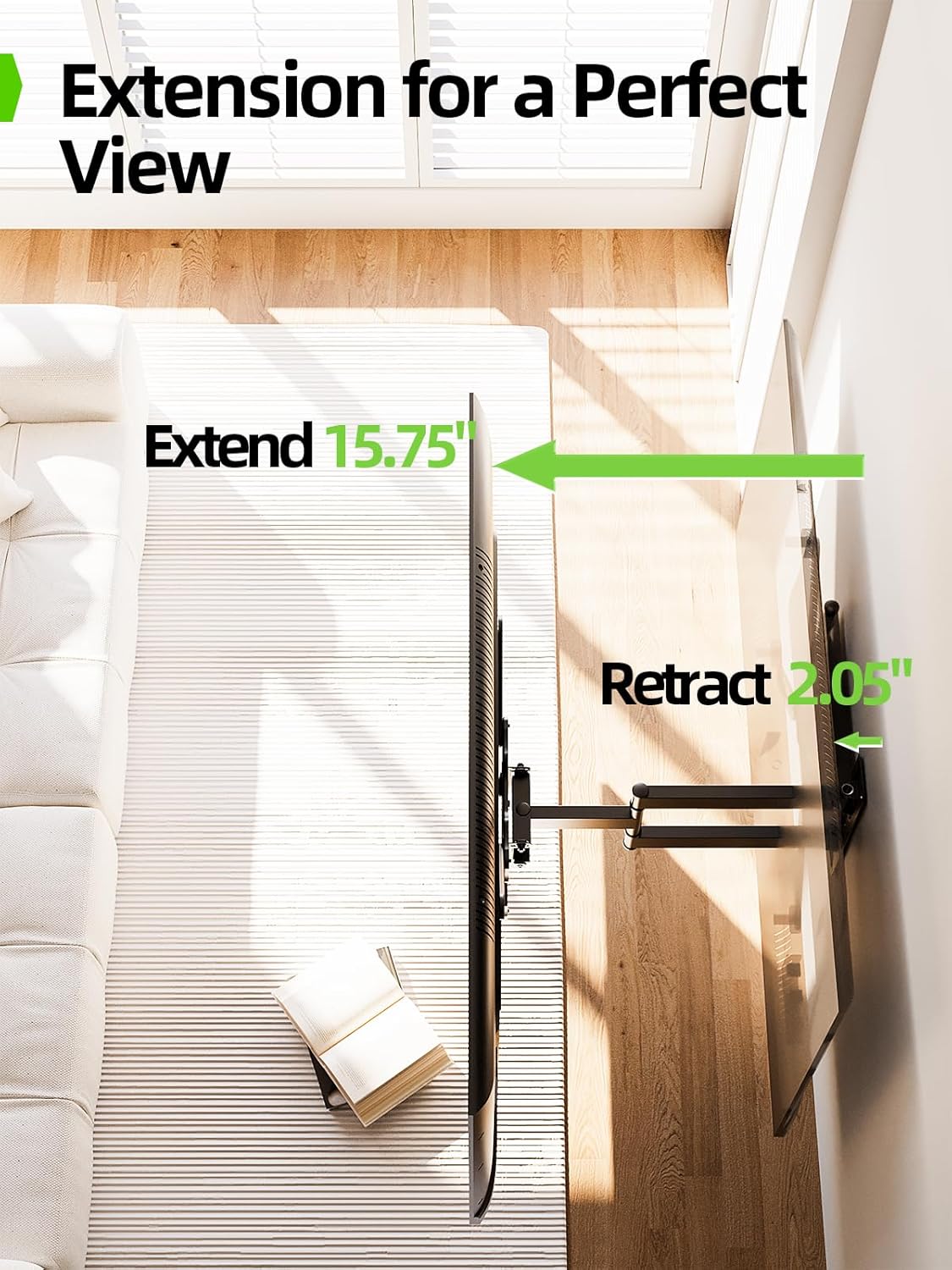 Thumbnail 4 de USX Mount UL Listed TV Wall Mount 77 lbs