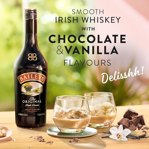 Detalle de Baileys Original Irish Cream 700 ml: licor de crema de whisky irlandesa certificado B Corp