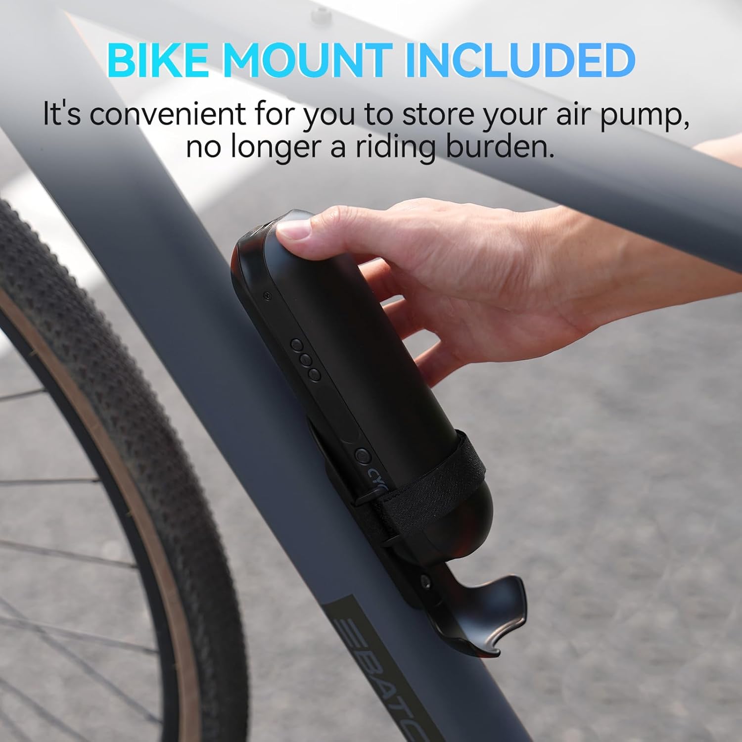 Thumbnail 5 de CYCPLUS Electric Bike Pump 150 PSI