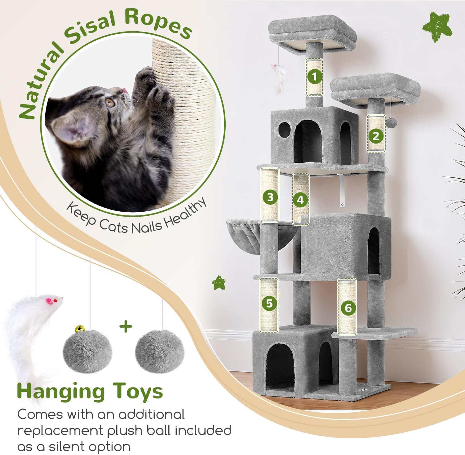 Detalle de Globlazer Cat Tree F71