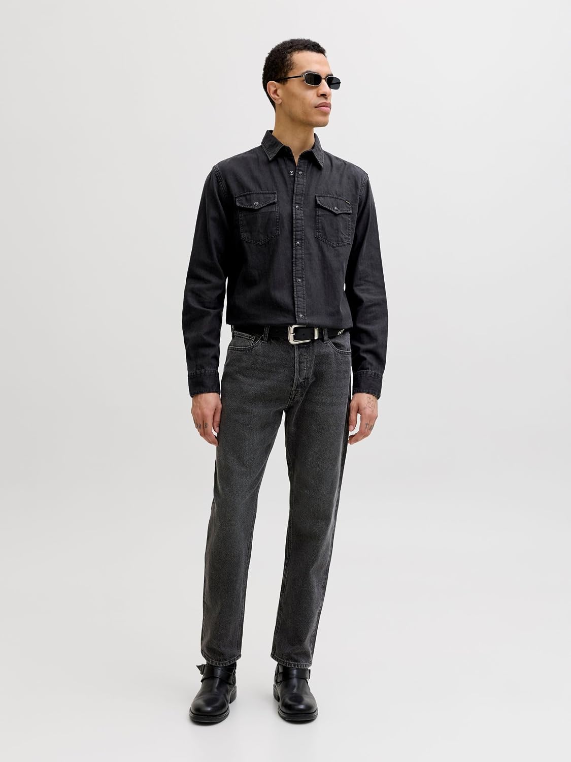Detalle de JACK & JONES Male Jeanshemd Comfort Fit