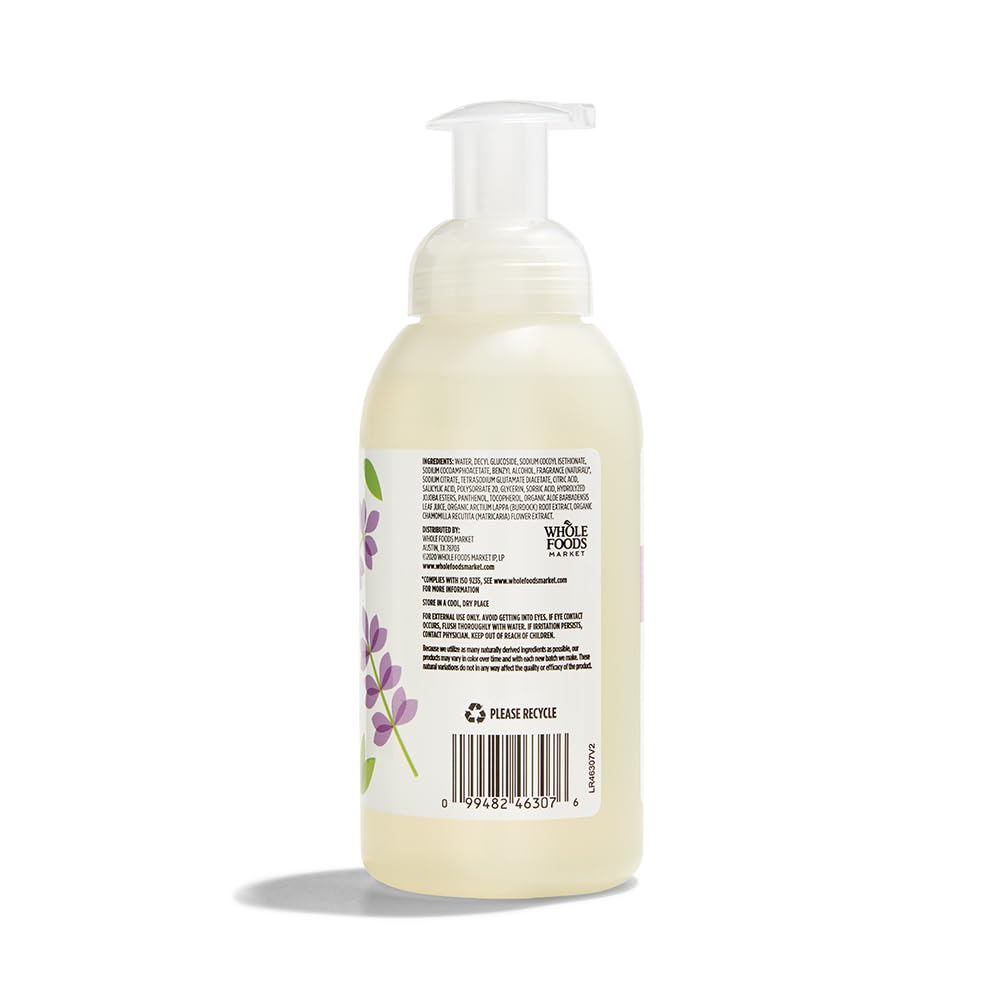 Detalle 2 de 365 by Whole Foods Market Lavender Foaming Hand Soap, 12 Fl Oz