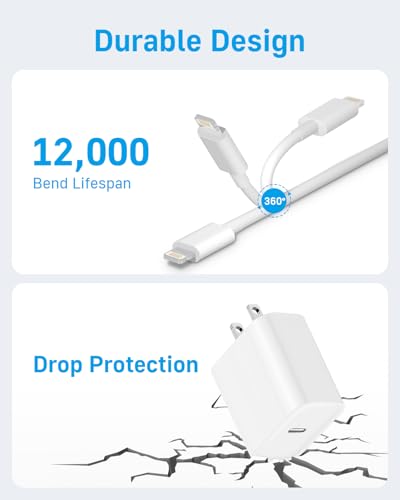 Thumbnail 4 de CXX 10FT iPhone 14/13/12 Charger 20W Fast Charging (MFi Certified)