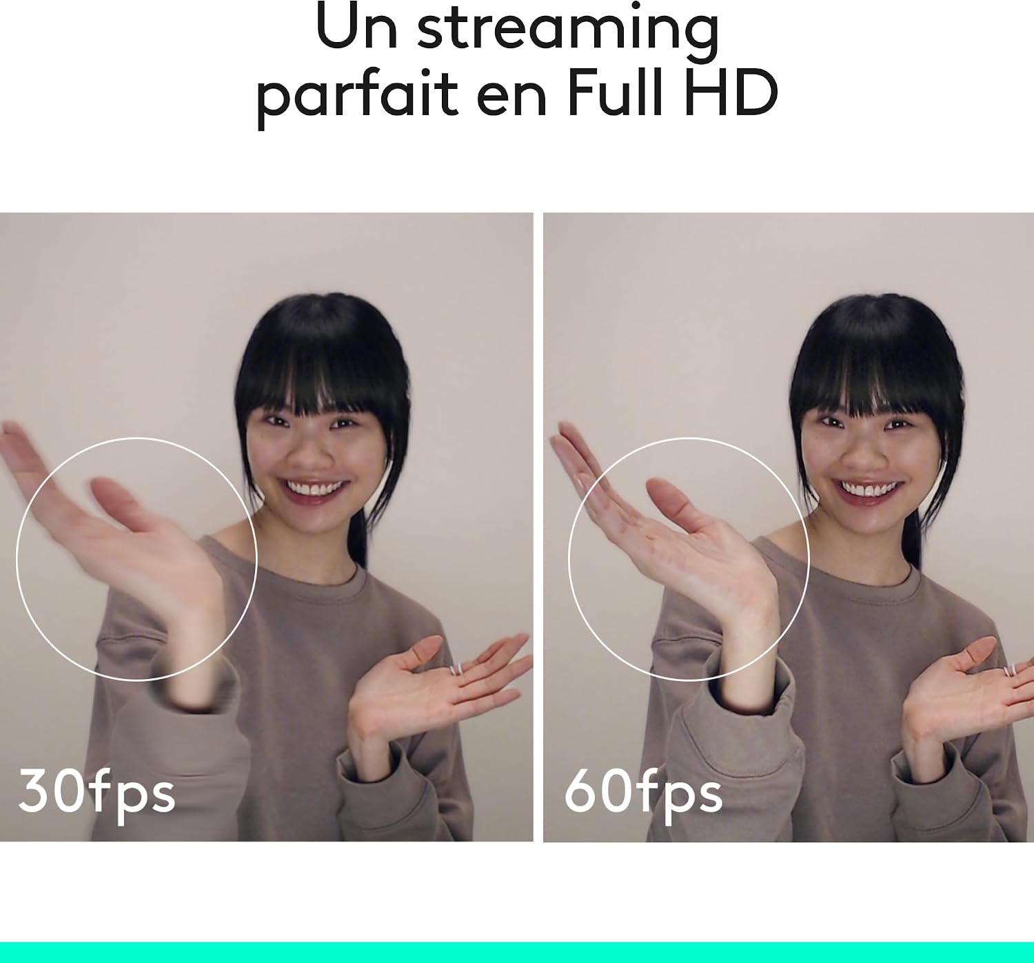 Detalle 2 de Logitech C922 Pro Stream Webcam : diffusion fluide et audio binaural pour le streaming