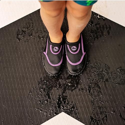 Thumbnail 3 de Lakeland Active Girl's Eden Aquasport Water Shoes (Black/Purple) – 3 UK