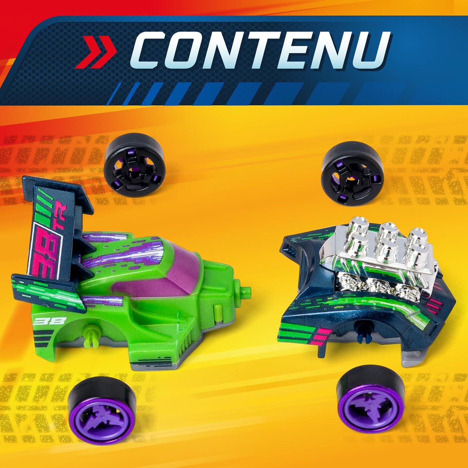 Detalle de T-Racers Mix ´N Race – Collection de 10 Voitures à Collectionner