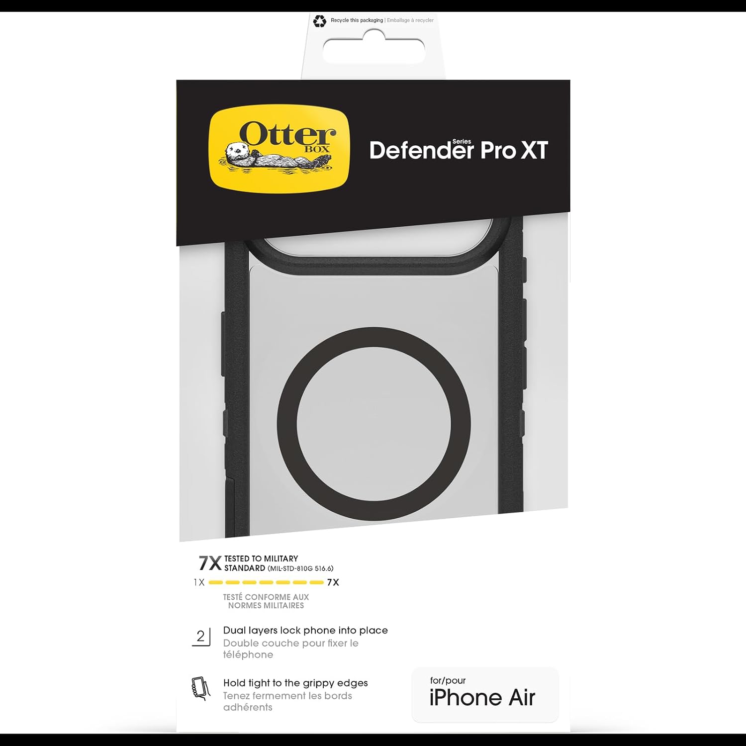 Thumbnail 4 de OtterBox Defender Series Pro XT Clear MagSafe Case for iPhone Air
