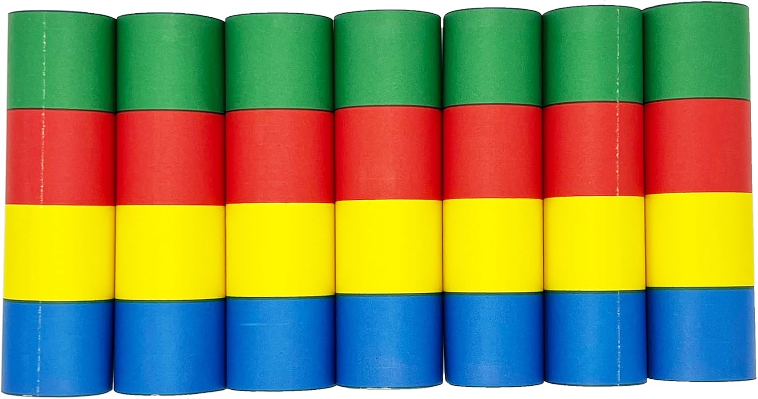 Thumbnail 6 de ARKRAFT Serpentine Luftschlangen 12 Rollen 🎉