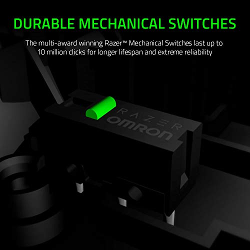 Thumbnail 5 de Razer DeathAdder Essential (2021) – Mouse da gioco cablato, sensore 6400 DPI, 5 pulsanti programmabili, design ergonomico