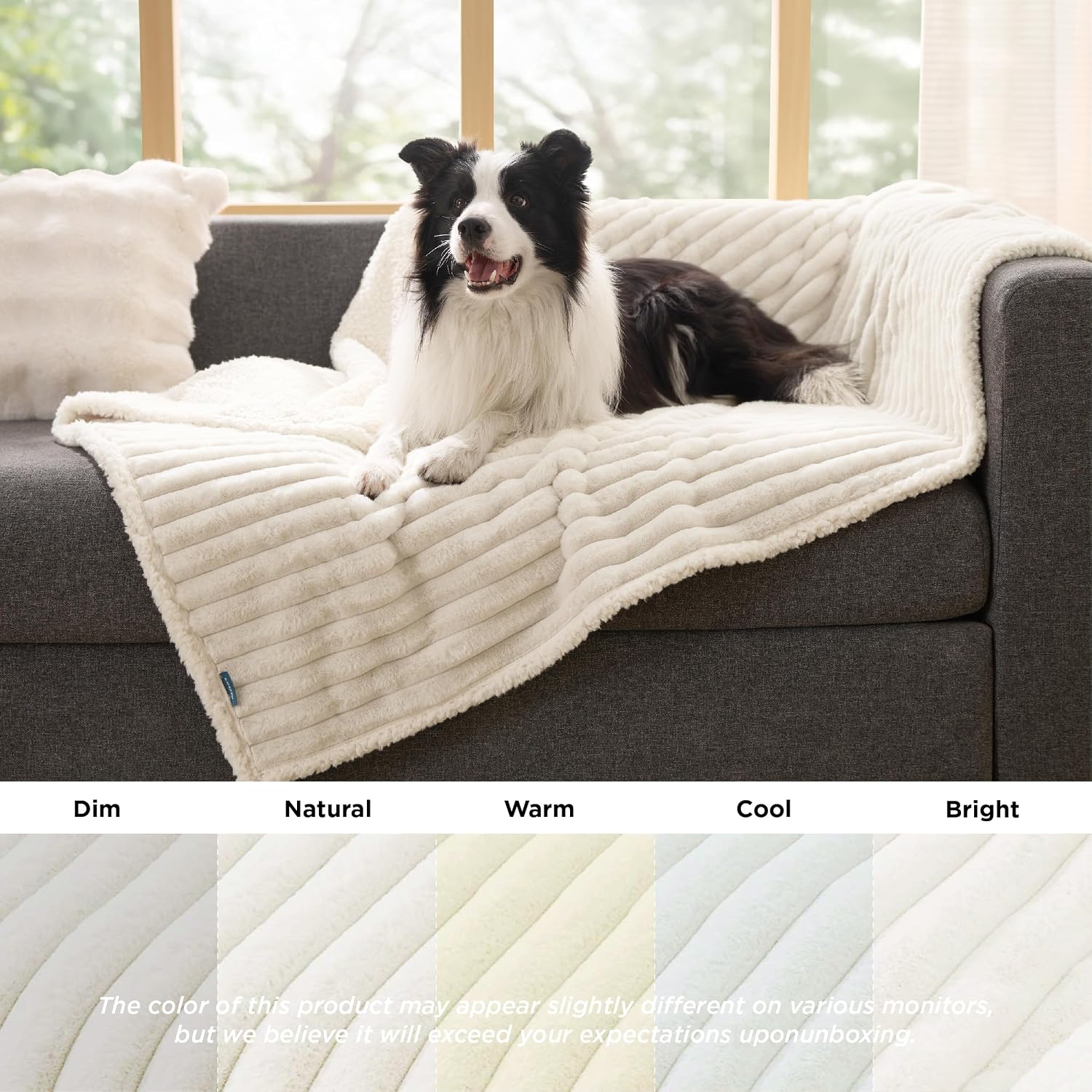 Detalle 2 de Bedsure Waterproof Dog Blanket 50x60