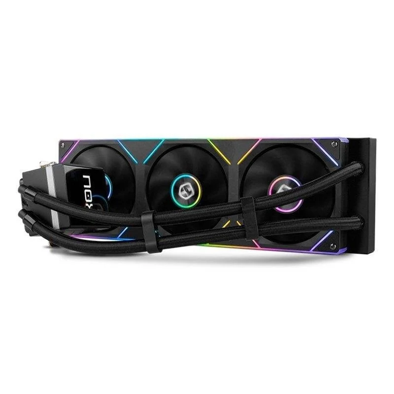 Detalle de Refrigeración Líquida NOX Hummer M-360 LCD 360mm ARGB – Negro