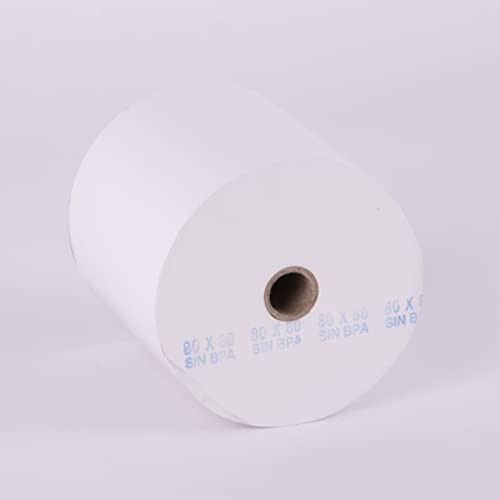 Detalle 2 de APLI 13320 Rollos papel térmico 80x80