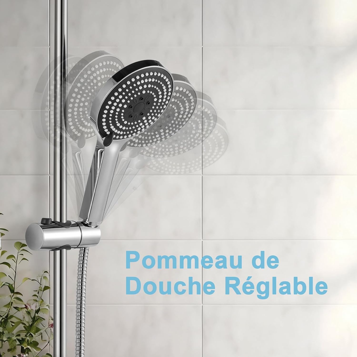 Thumbnail 3 de Barre de douche OFFO 70 cm