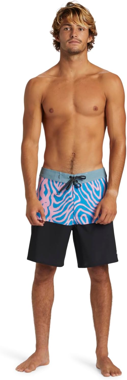 Detalle de Quiksilver Surfsilk Straight Leg 18 Boardshort per Uomo