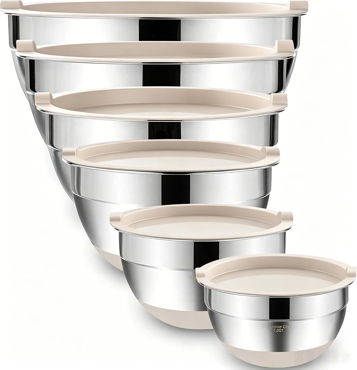 Detalle de Umite Chef Mixing Bowls 6-piece set 🥣