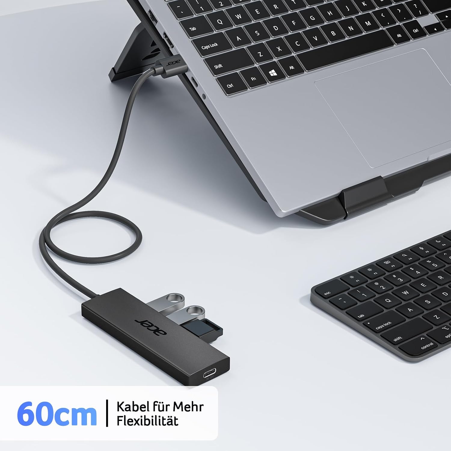 Thumbnail 4 de acer USB 3.0 Hub 4 Ports mit USB-C Stromversorgung